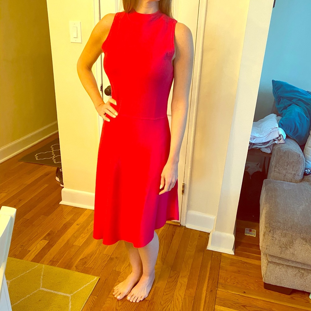 Midi pink dress!